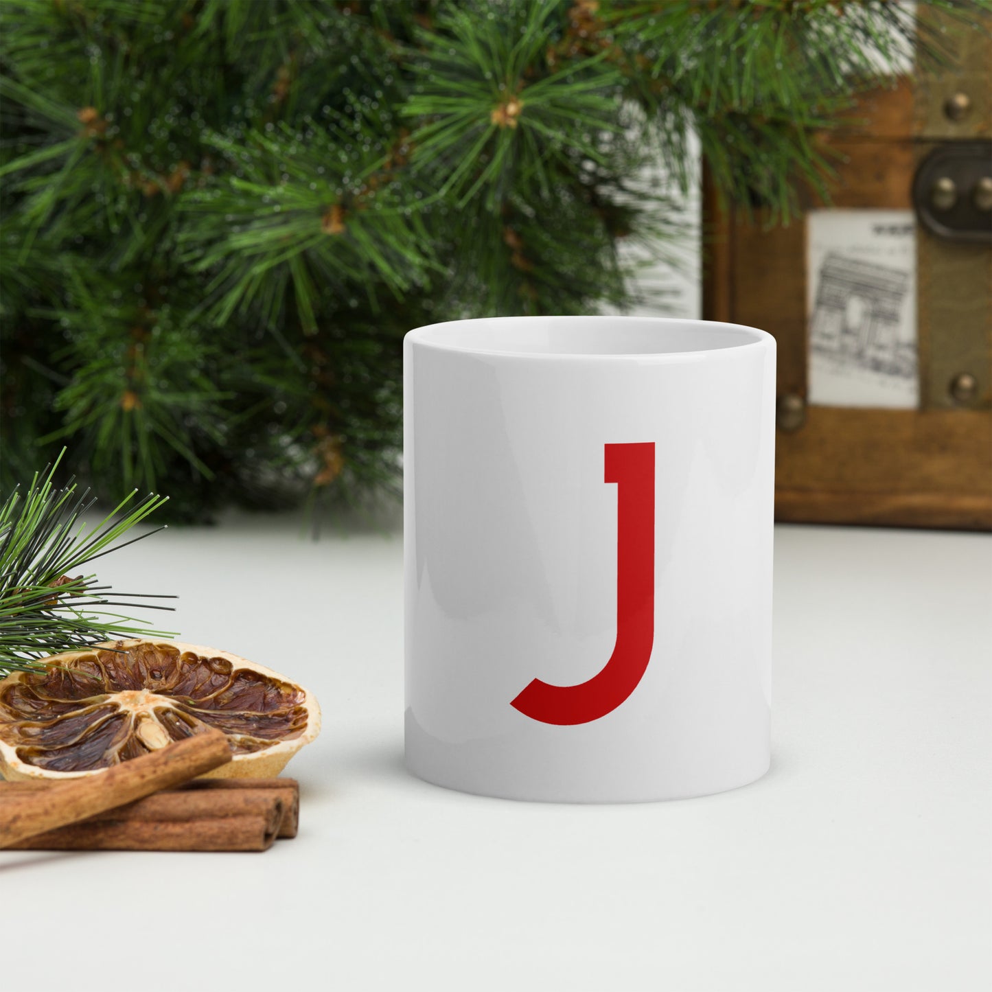 White glossy mug Johan Schulte