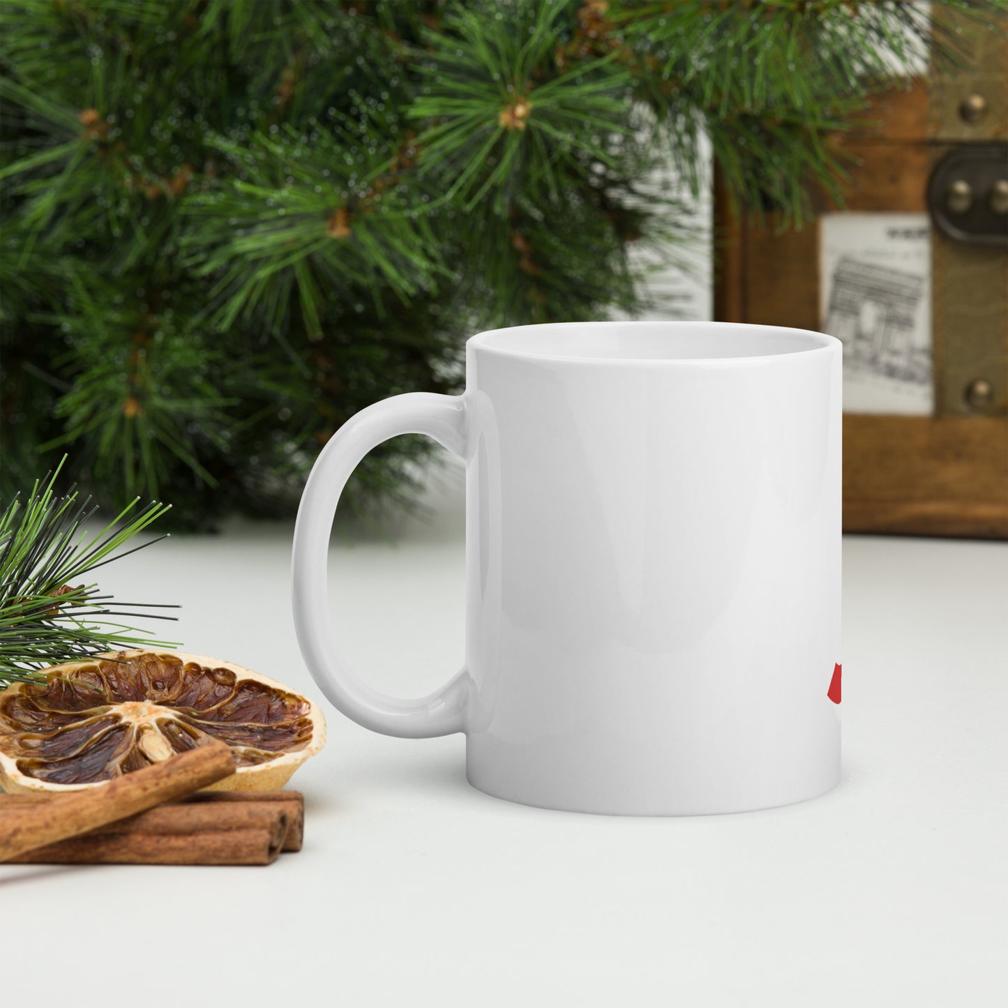 White glossy mug Johan Schulte
