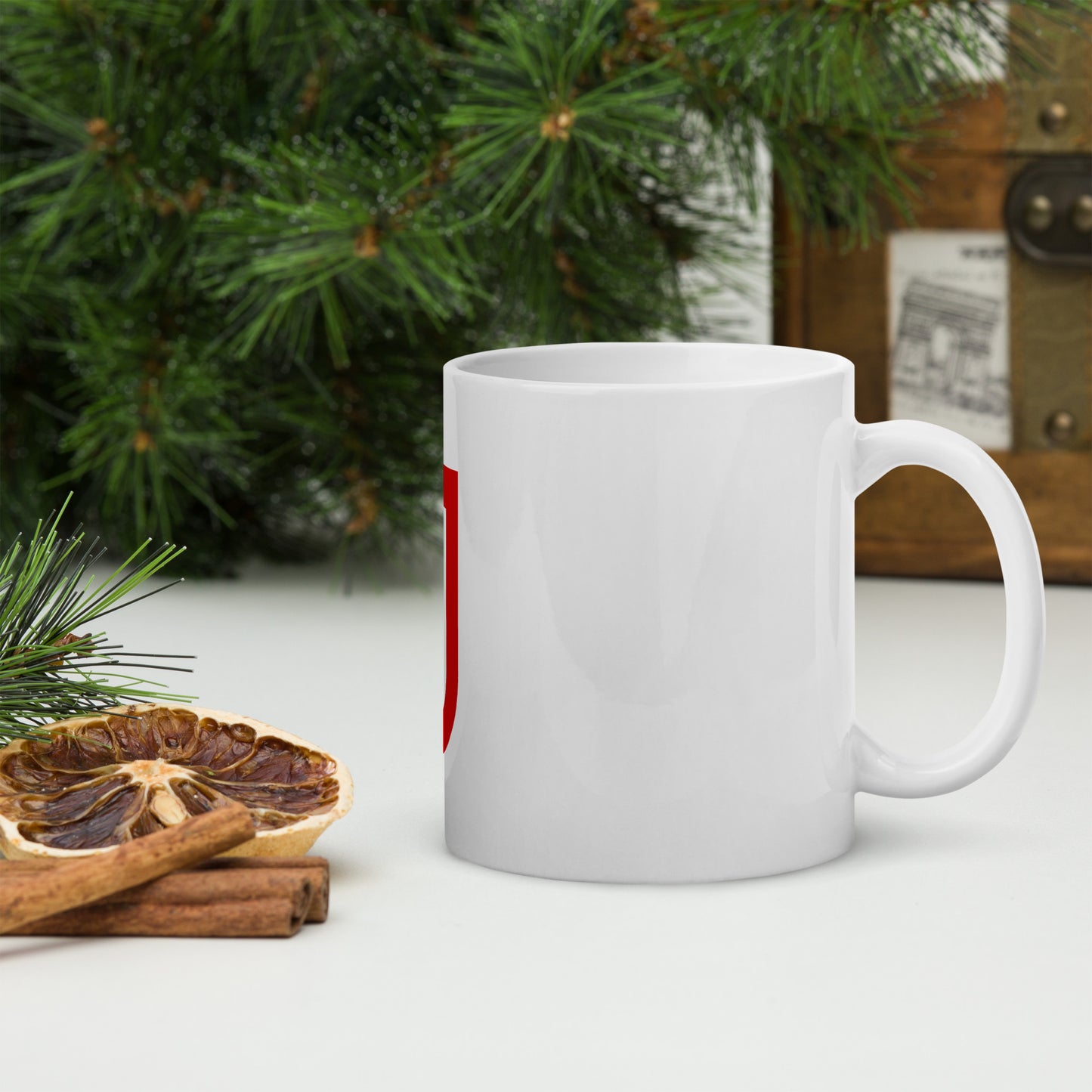 White glossy mug Johan Schulte