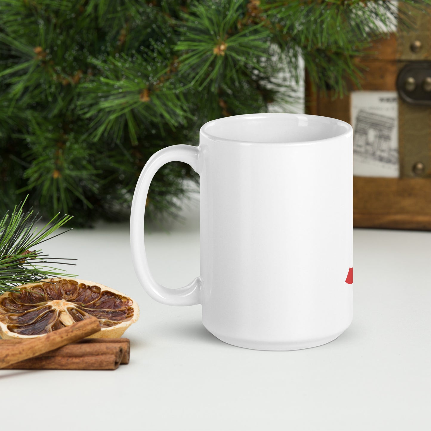 White glossy mug Johan Schulte