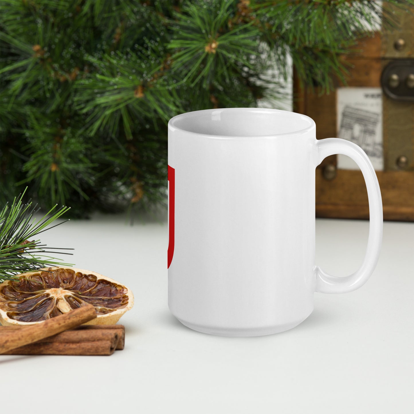 White glossy mug Johan Schulte