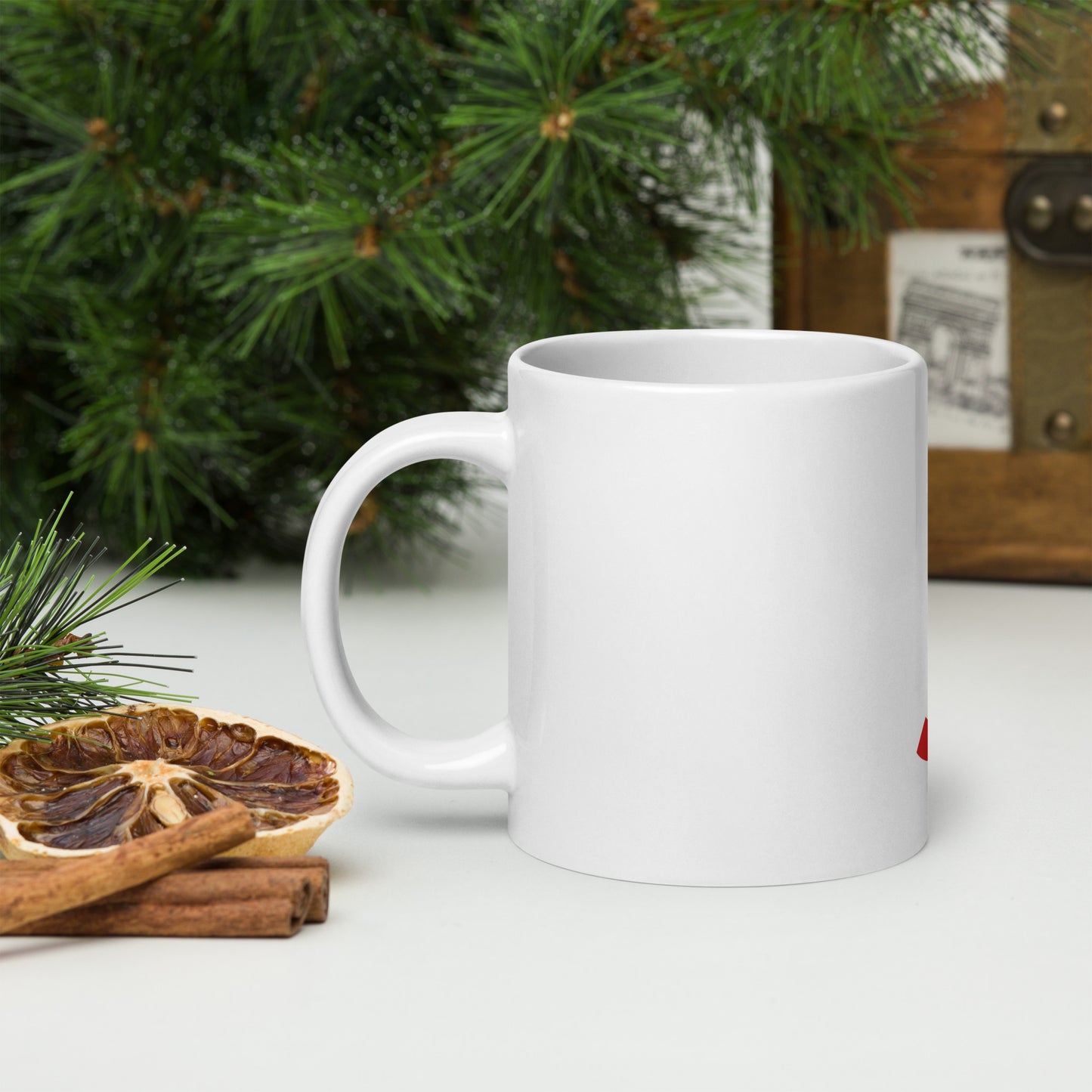 White glossy mug Johan Schulte