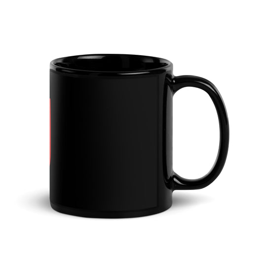 Black Glossy Mug Johan Schulte